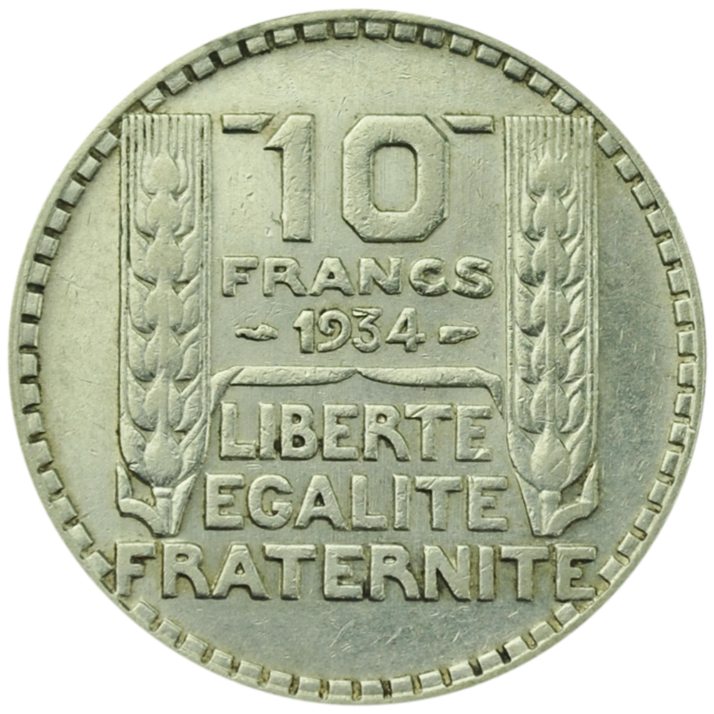 10 Francs Turin Argent