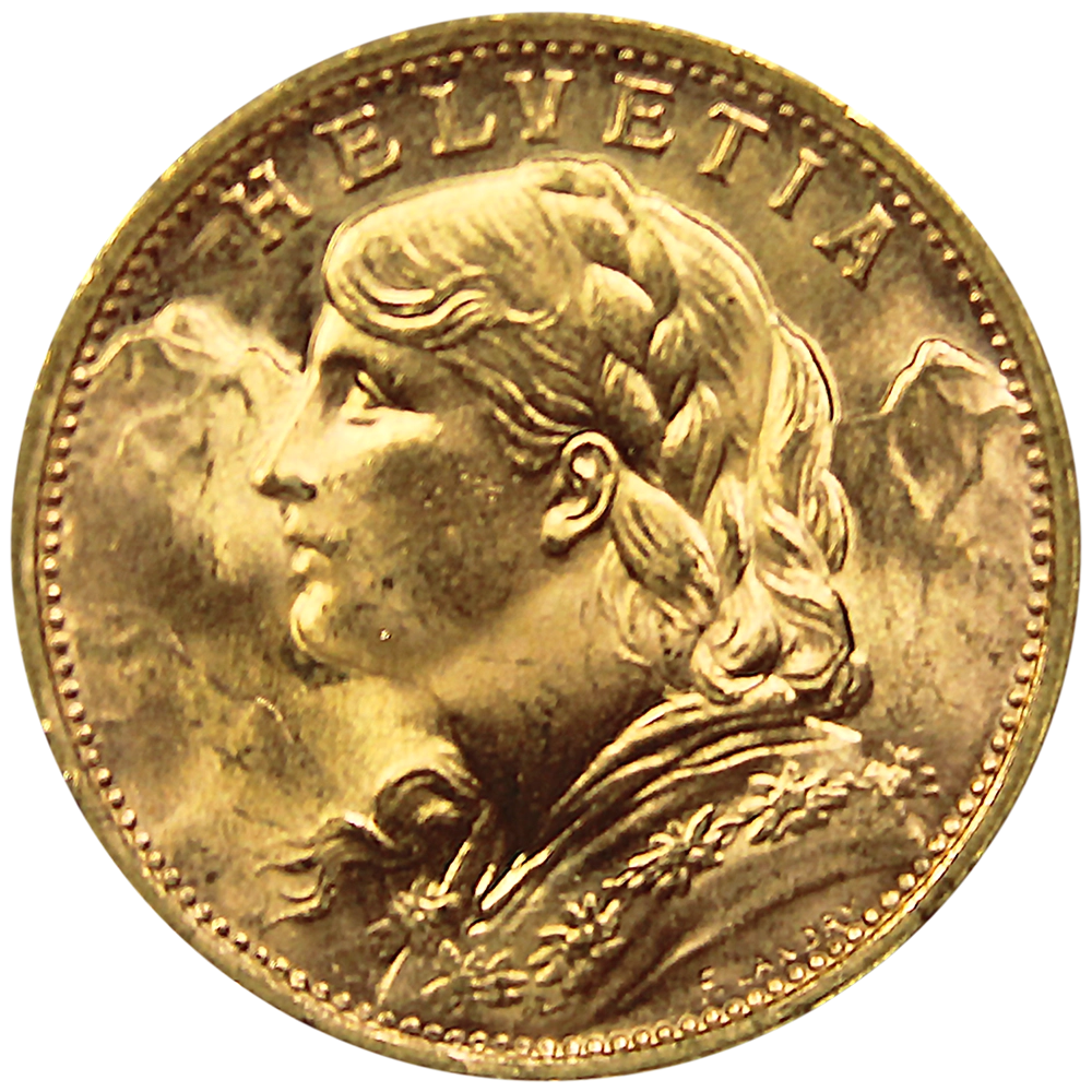 20 Francs Suisse Or