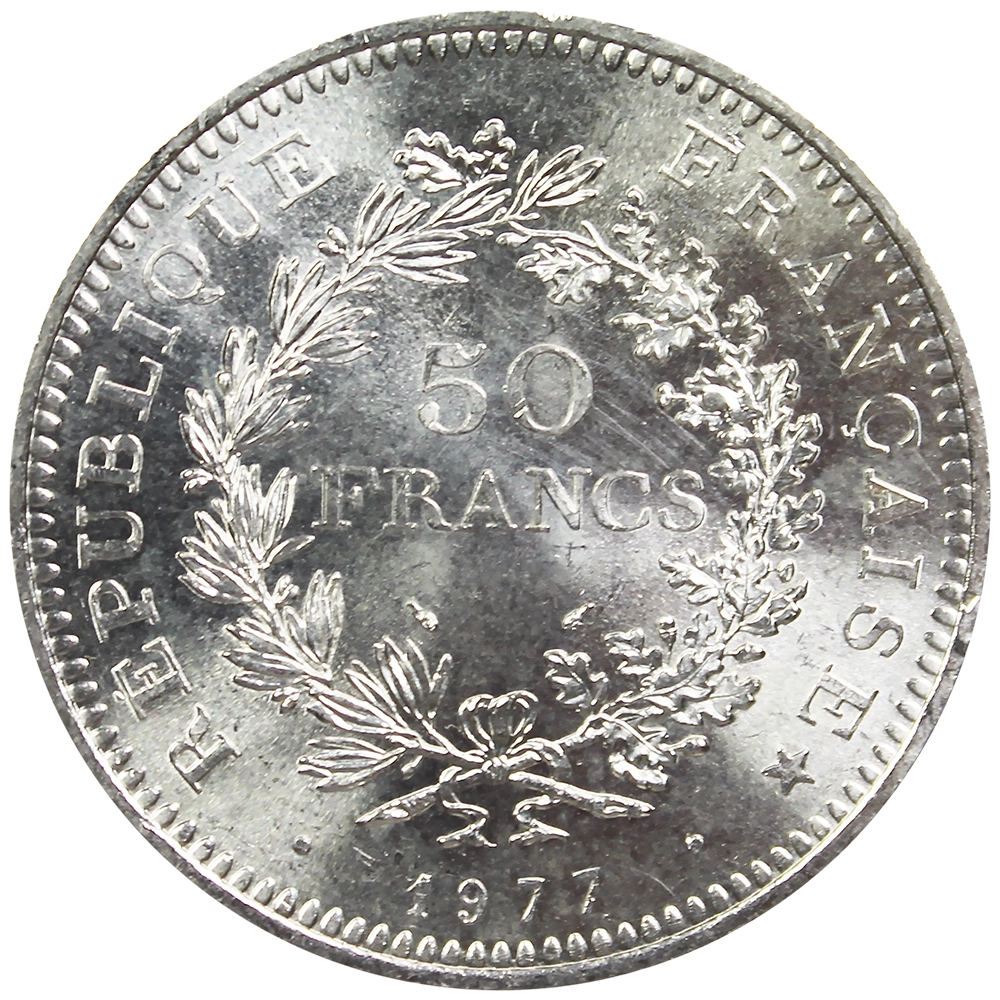 50 Francs Hercule Argent