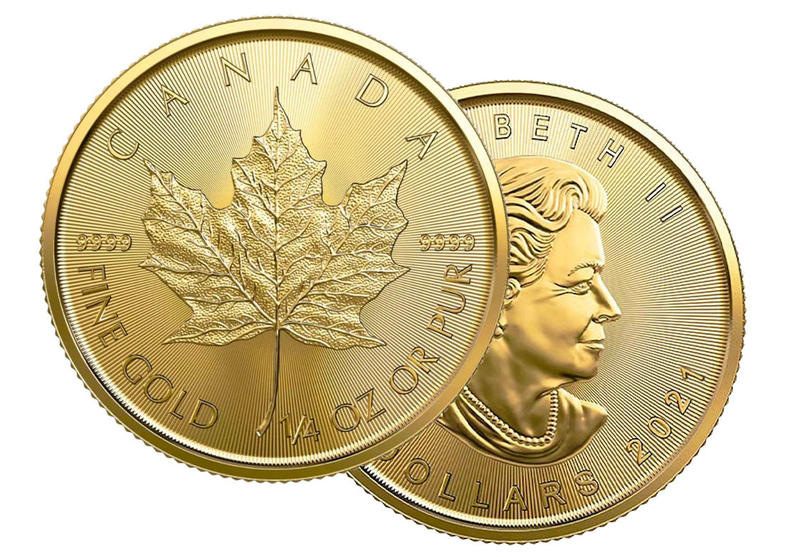 Maple Leaf 1/4 Once Or