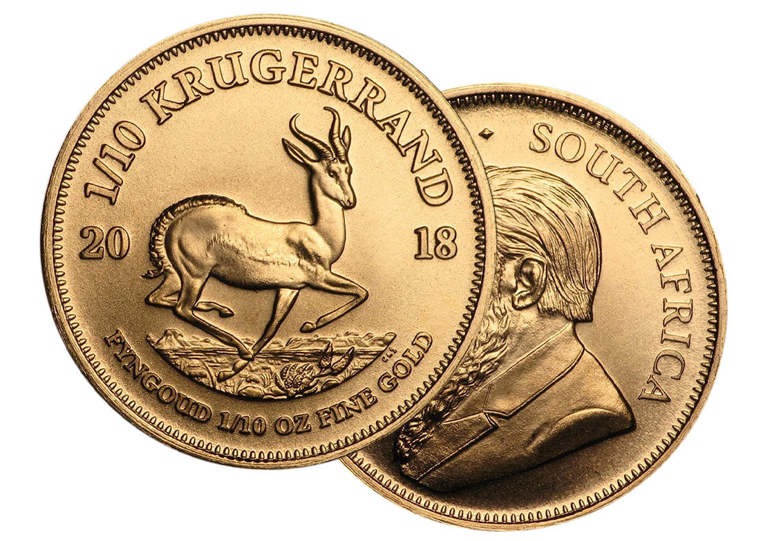 Krugerrand 1/10 Once Or