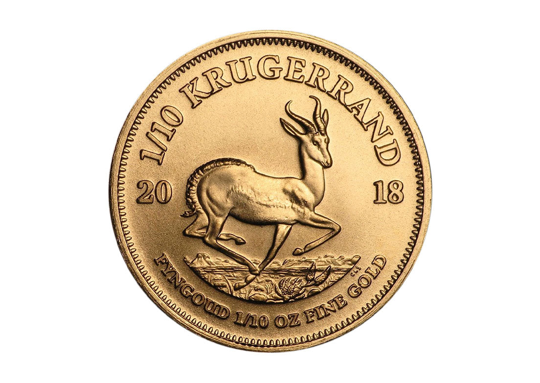 Krugerrand 1/10 Once Or