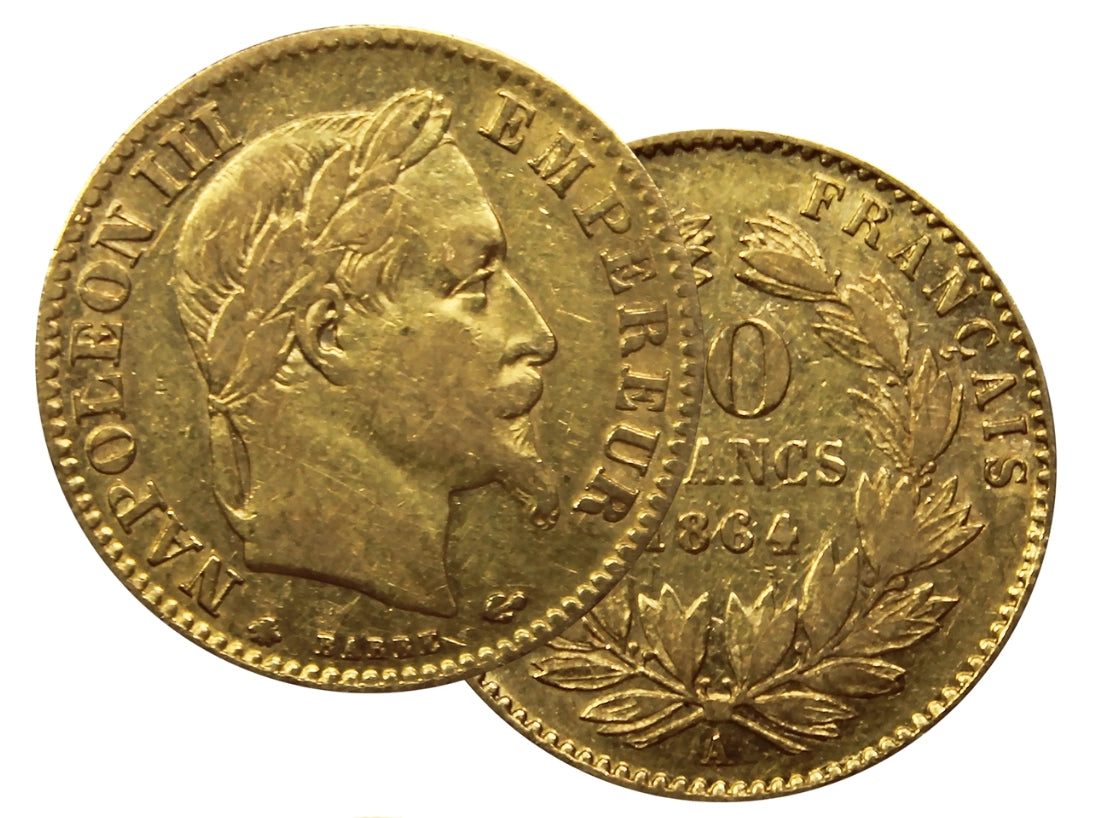 10 Francs Napoléon III Or