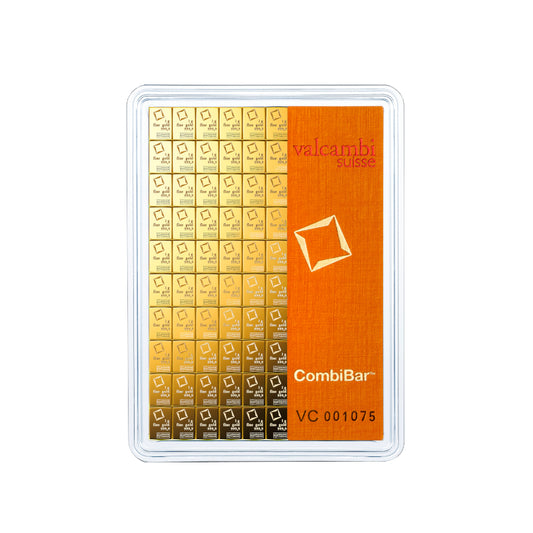 CombiBar™ Or 999,9‰ 100 x 1g Valcambi