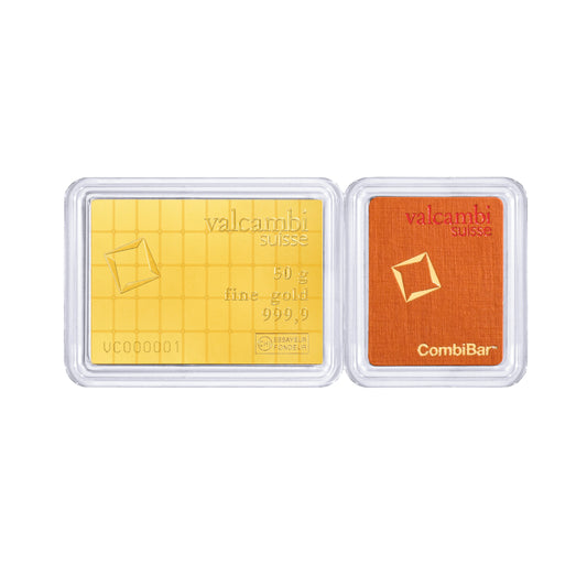 CombiBar™ Or 999,9‰ 50 x 1g Valcambi