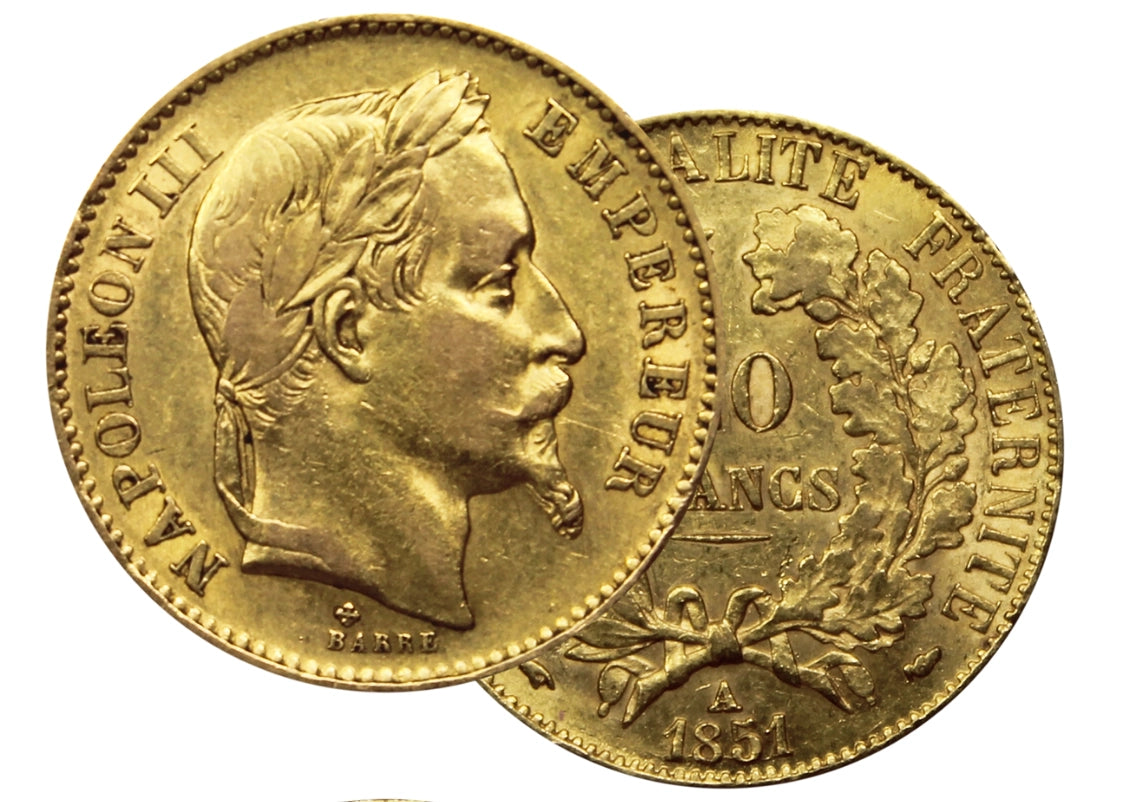 20 Francs Napoléon III Or