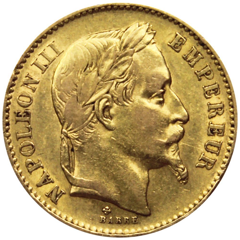 20 Francs Napoléon III Or