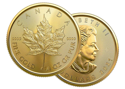 Maple Leaf 1/4 Once Or
