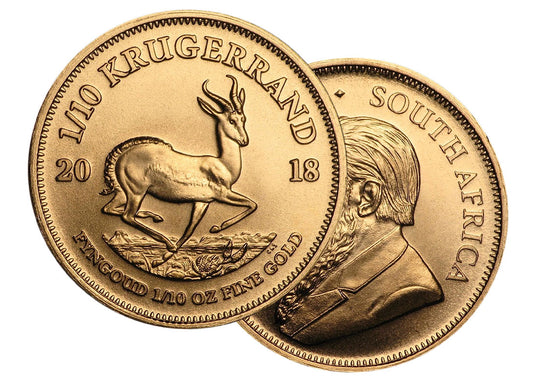 Krugerrand 1/10 Once Or