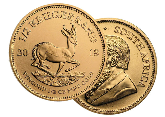 Krugerrand 1/2 Once Or
